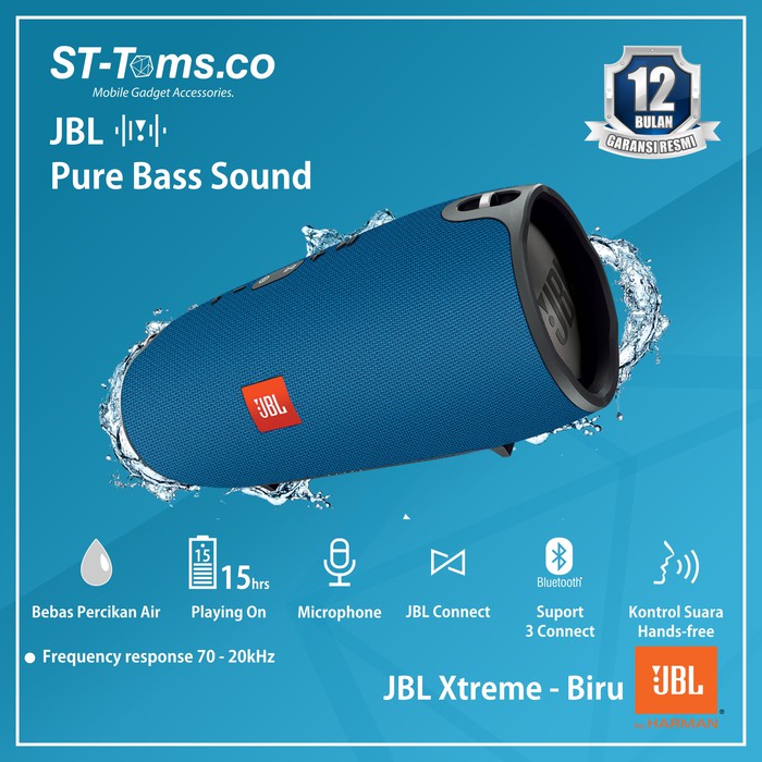 JBL Xtreme - Blue - Biru