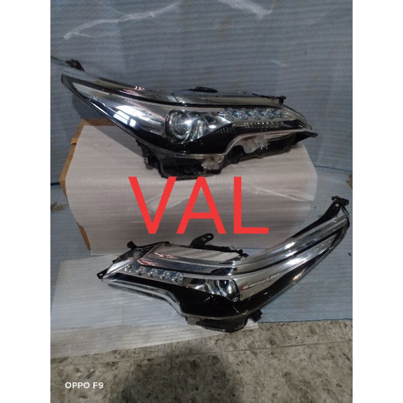 head lamp Fortuner vrz