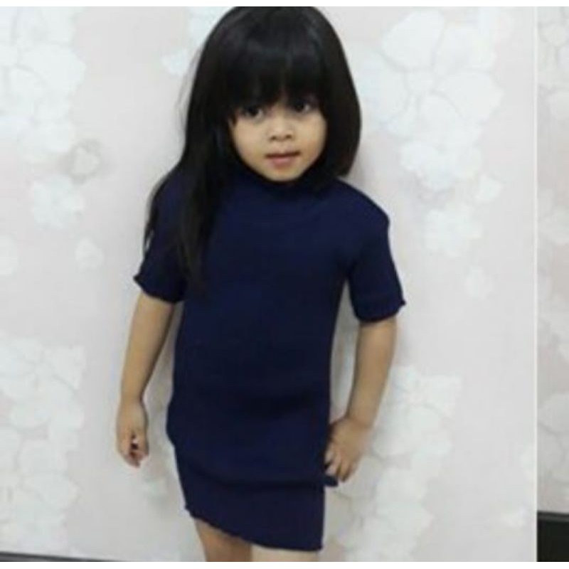 dress anak khaira rajut