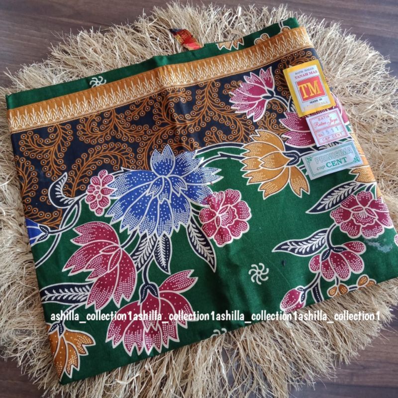 Kain Panjang Batik Halus TM / Kain Jarik Batik Halus / Samping Kebat Panjang