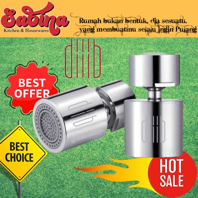 Filter Keran Saringan Air Kepala Flexible Faucet Water Aerator