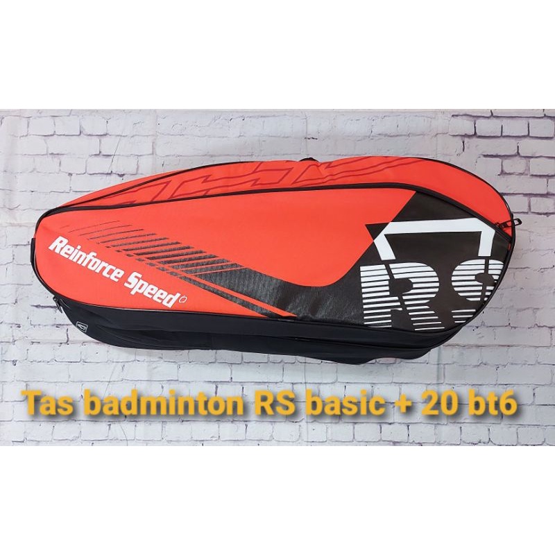 Tas raket badminton reinforce speed ( RS ) basic + 20 bt6