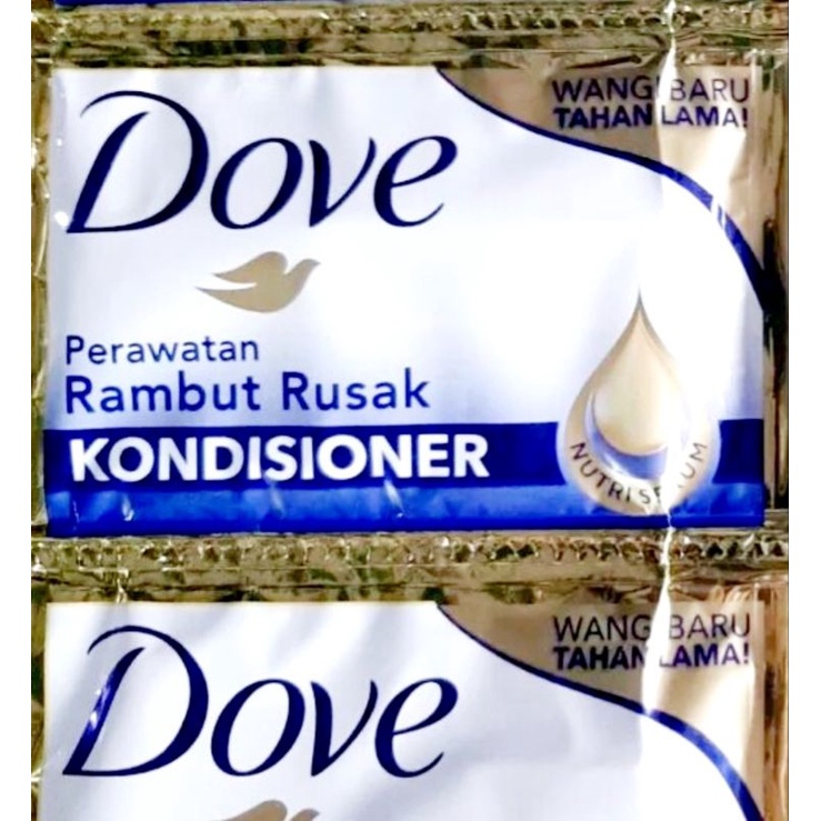 dove shampo sachet 1 renceng isi 12 sachet murah