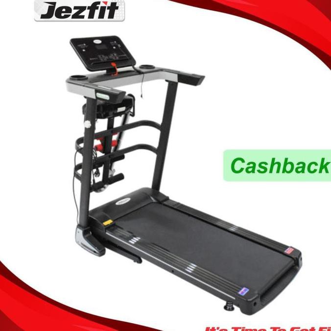 Treadmill Elektrik Alat Fitness Jezfit Genova Treadmill Multifungsi Welandkuy