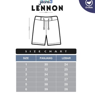 LARRY Comfy Jeans-Celana Pendek Anak Jeans Pendek | LENNON CELANA JEANS PENDEK ANAK (1-8 Tahun) OVIKIDS