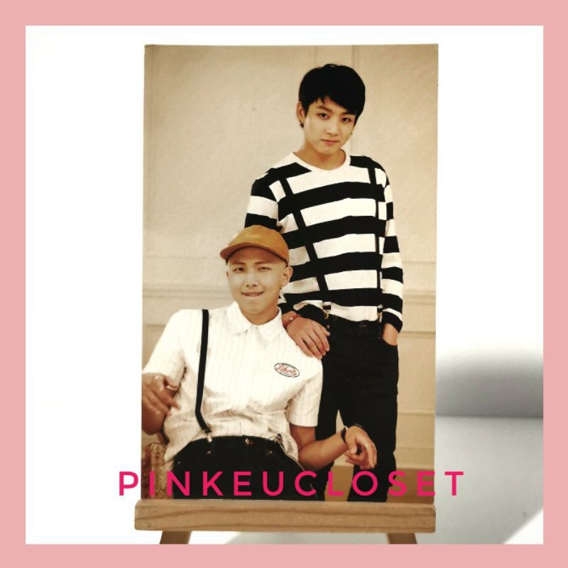 [READY] RARE BTS POSTCARD ONSTAGE / ON STAGE UNIT JK JUNGKOOK RM NAMJOON
