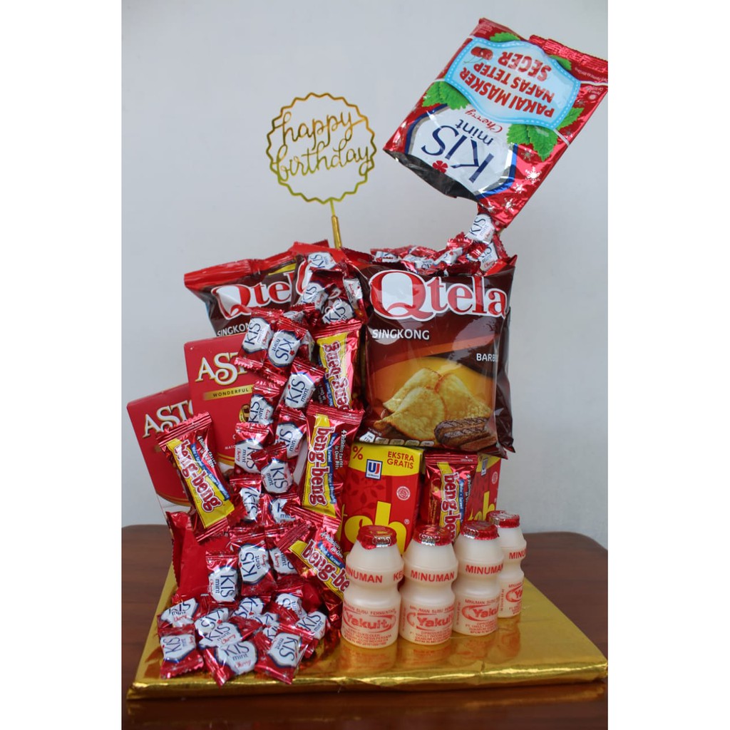 

NAILA_ID - SNACK TOWER / CAKE TOWER BIRTHDAY /SNACK TART/ KUE ULANG TAHUN (TERMURAH)