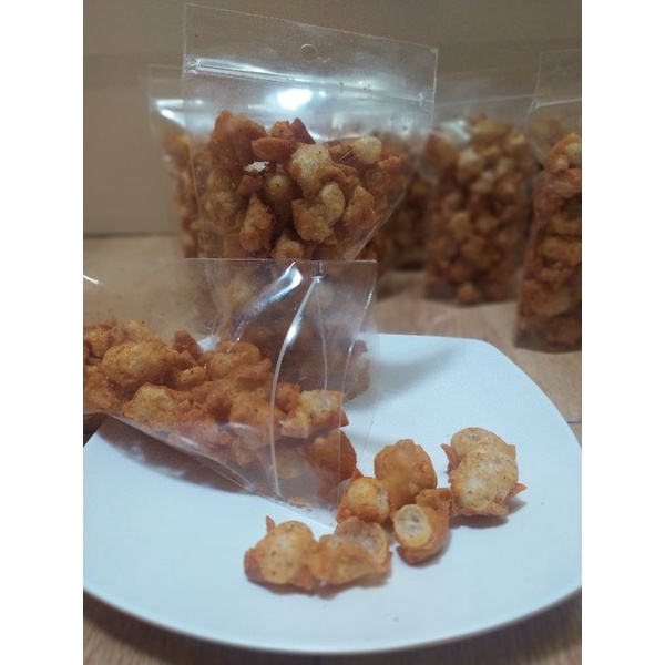 

makanan ringan siomay kering pedas murah enak