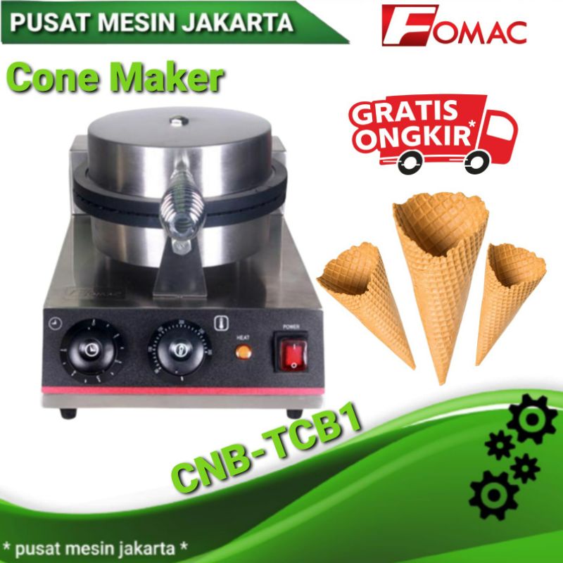 CNB-TCB1 CONE MAKER MESIN PEMBUAT WAFFLE CONE ES KRIM FOMAC