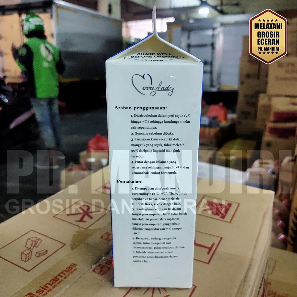 

[Whispers] SHINE ROAD WHIPPING CREAM 1 KG MERRY LADY