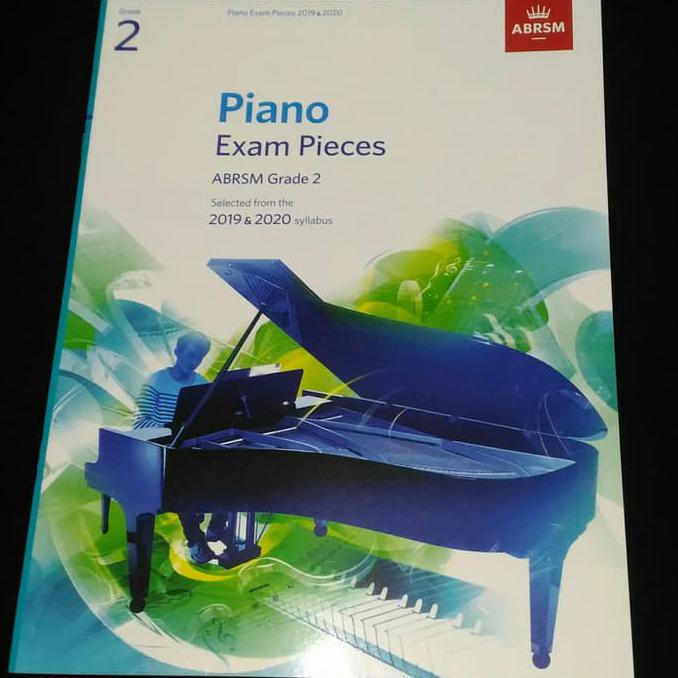 Hot Item Buku No Cd Piano Exam Pieces Abrsm Grade 2 Syllabus 2019 2020
