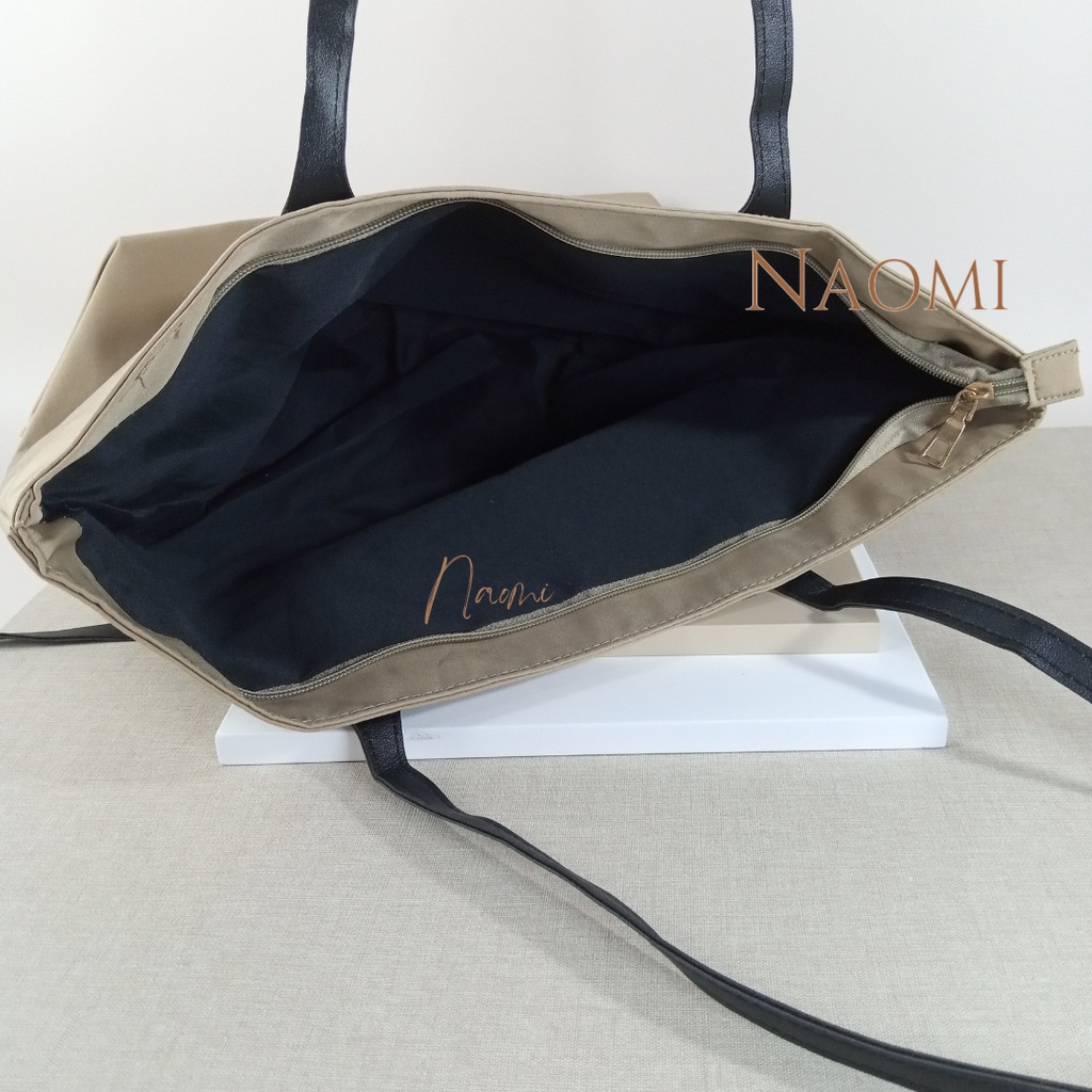 NAOMI - Salsa Bag Impor - Shoulder Bag - Tas Bahu Wanita - Tas Fashion Kantor - Tas Wanita - Tas Naomi - Naomi Bag- tas besar - kantong belanja - tas multifungsi - tas shopping - hushpuppies