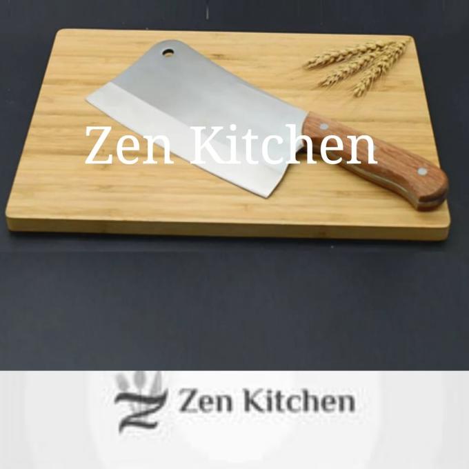 Pisau Daging Golok Tulang Pisau Dapur Stainless Steel 30cm JAPAN TERHEBOH