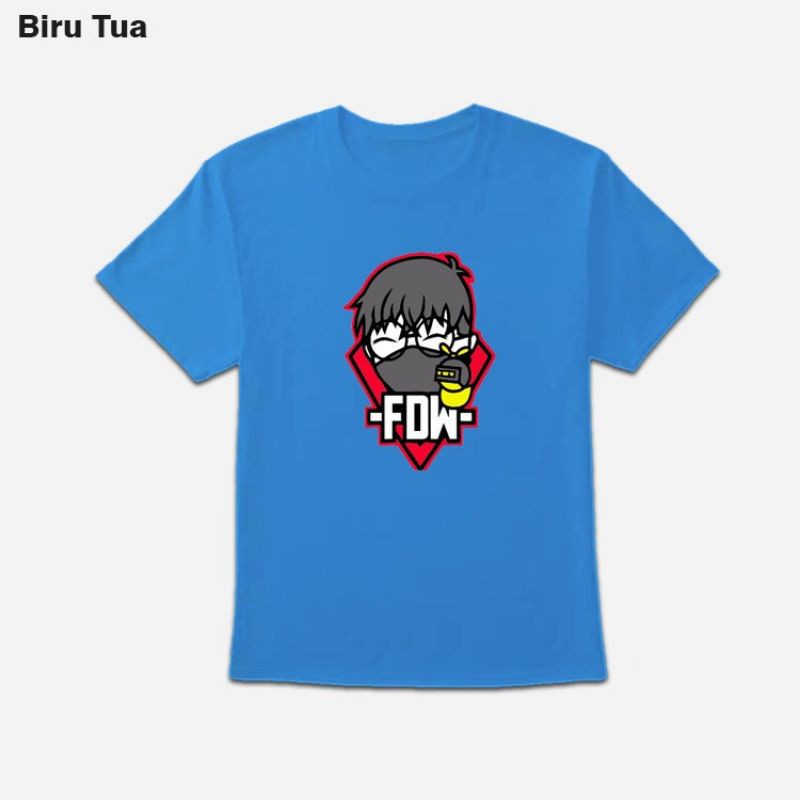 BAJU KAOS ANAK FDW GAMERS YOUTUBERS GAMING