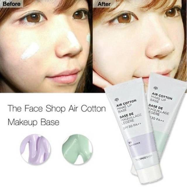 The Face Shop Air Cotton Makeup Base SPF30 PA++ 35g