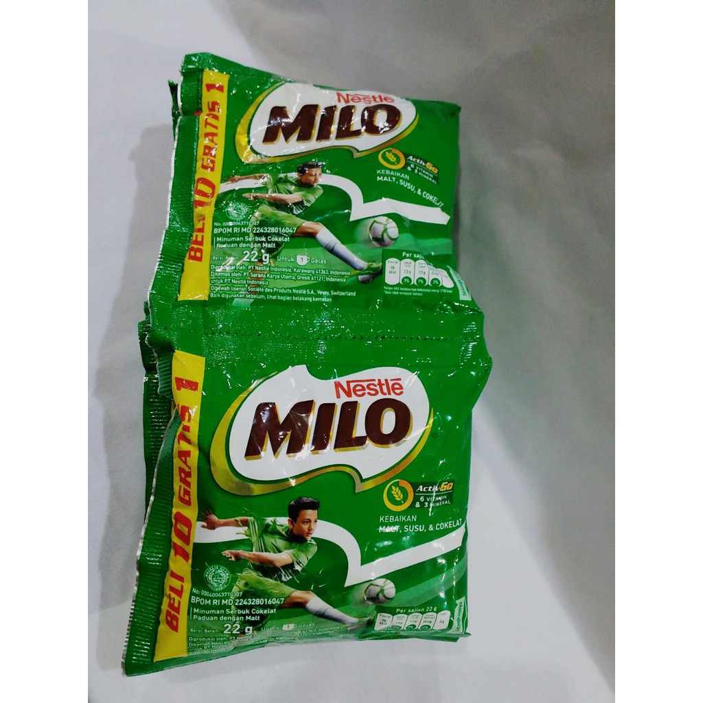 

Milo Active Go sachet 10x22g