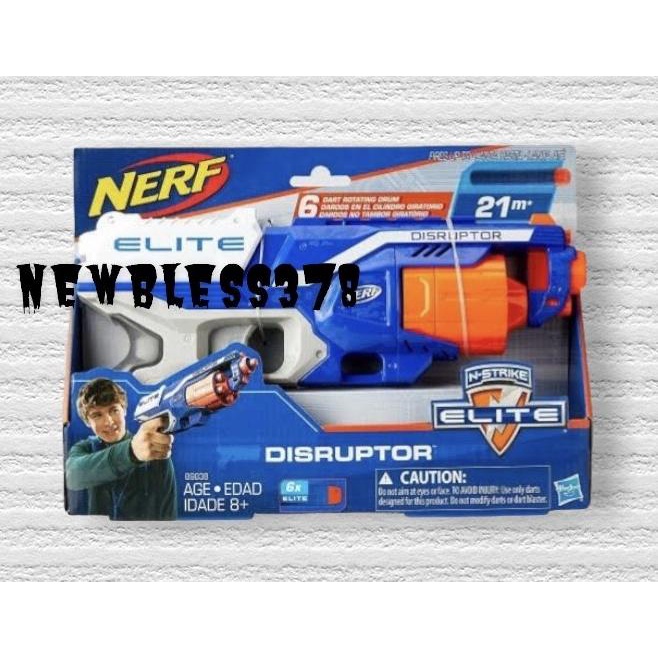 Mainan tembakan nerf elite N-strike disruptor murah - nerf gun murah