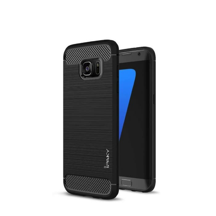 Case Samsung Galaxy S7 Edge Ipaky Carbon Soft Series