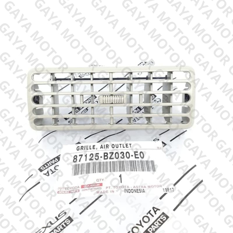 (100% Quality ) Grill Kisi-kisi AC Toyota Avanza-Xenia-Rush-Terios 87125-BZ030-E0 Grge Elegan bos