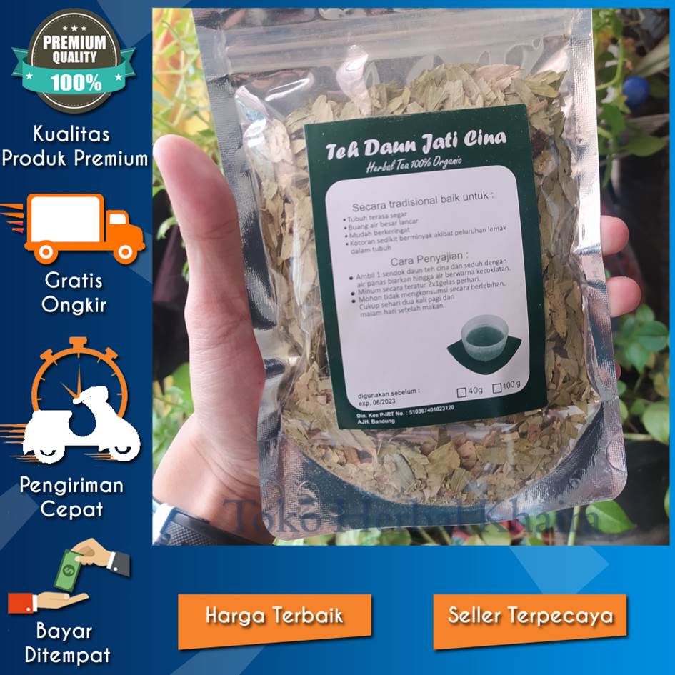 

TEH DAUN JATI CINA 40 GRAM MINUMAN HERBAL PELANGSING