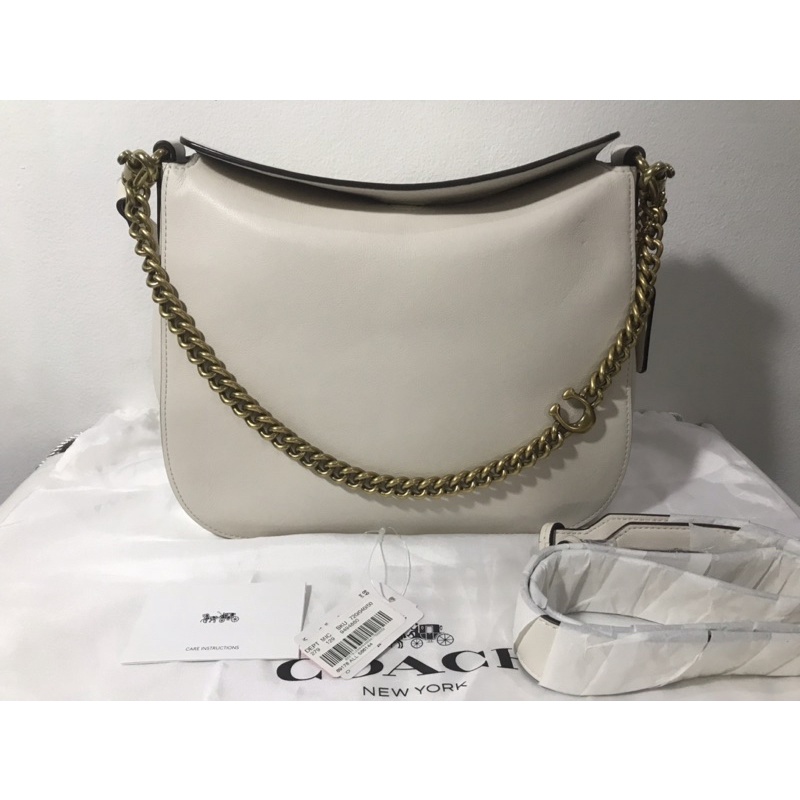 Preloved Coach Signature Chain Hobo