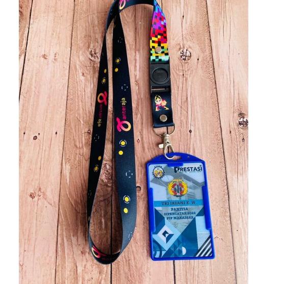 

Paling Diminati.. TALI LANYARD SATU PAKET | ID CARD | HOLDER