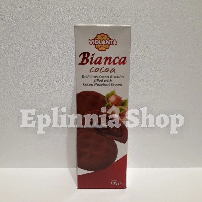 

Violanta Cookies Bianca Cocoa Hazelnut Cream 135 gr - Biskuit