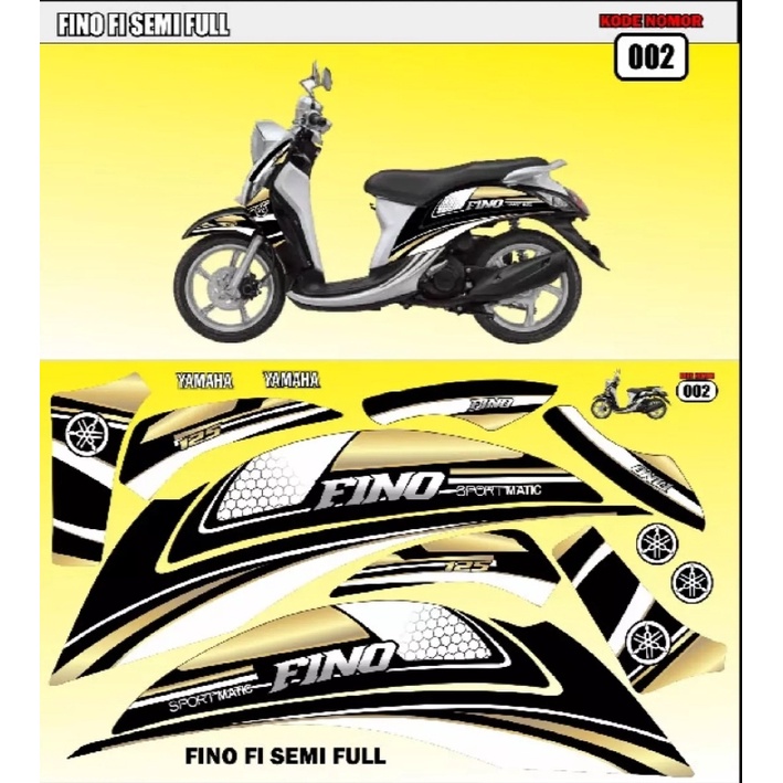 striping fino fi / decal fino fi / variasi fino fi D1
