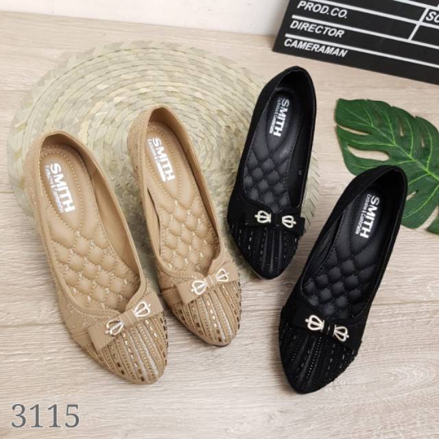 Sepatu wedges smith 3115