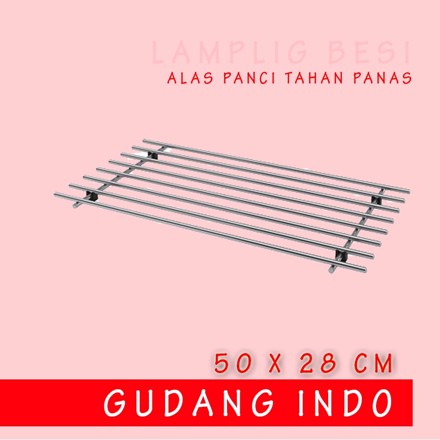 alas panci BESI BESAR ALAS PANCI BAJA Tatakan panci / baja tahan karat ALAS TAHAN PANAS