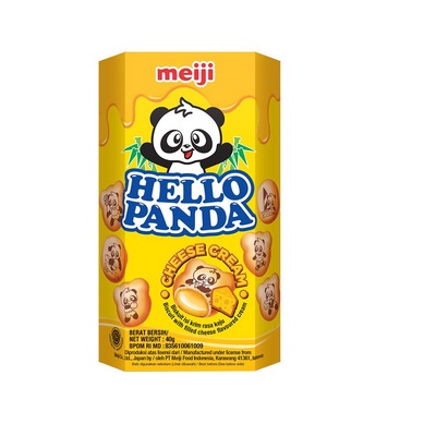 

Hello Panda Cheese Cream 40g |Biskuit Isi Krim Rasa Keju|