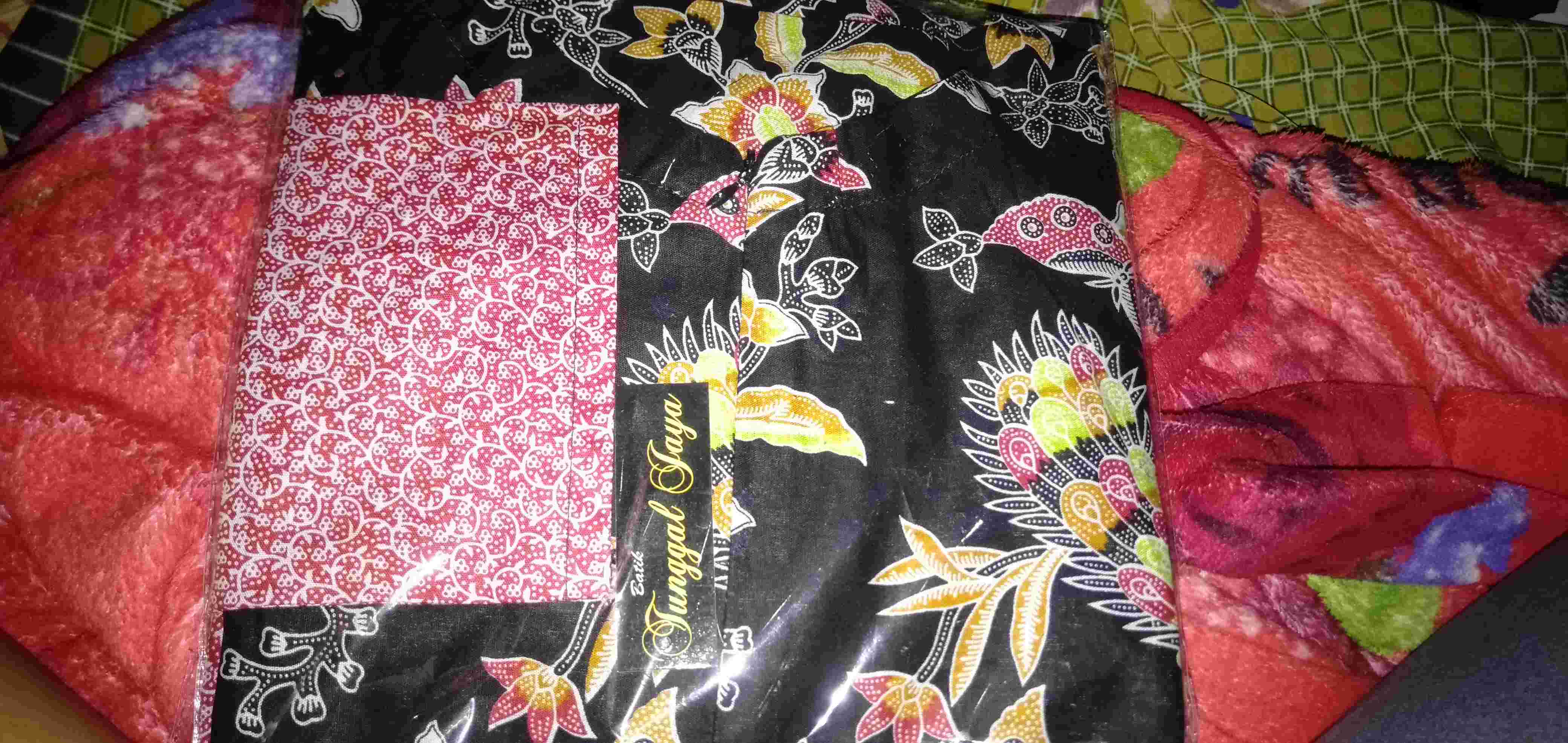 Baju Gamis Batik Wanita-gamis Syari-gamis Batik Jumbo-gamis Batik Kombinasi-gamis Katun-batik Modern