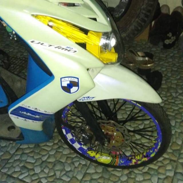 stiker decal variasi zian rossi utk velg jari-jari ring 17 geser gambar