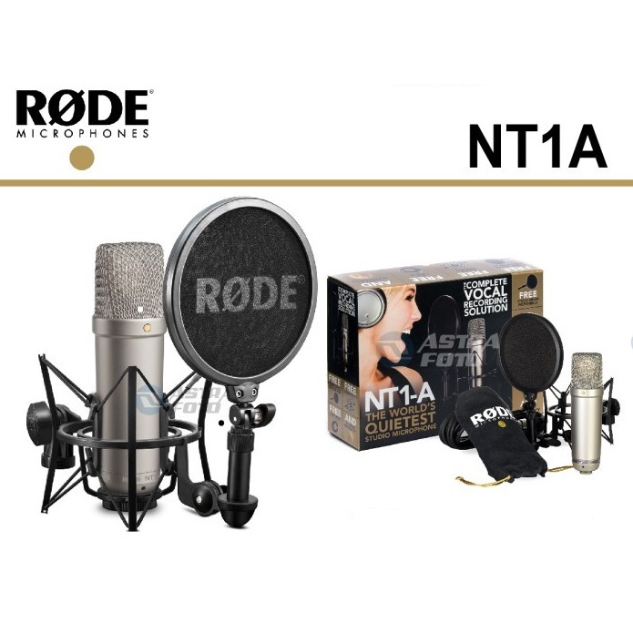 Rode Microphone NT1A Studio Microphone Recording