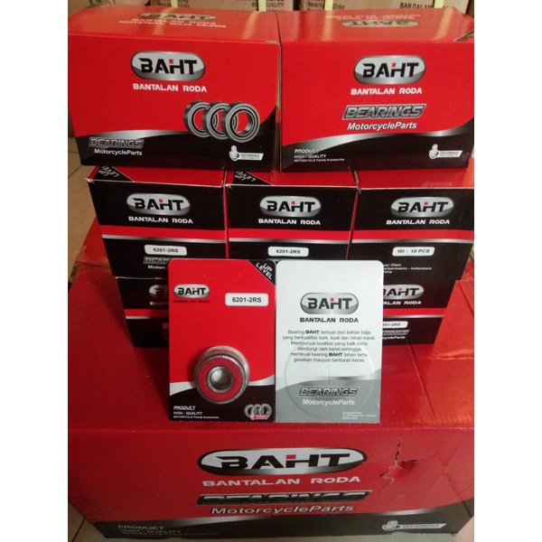 (1ktk : 10pcs) Bearing BAHT 6201-2RS  Lahar Motor Laher