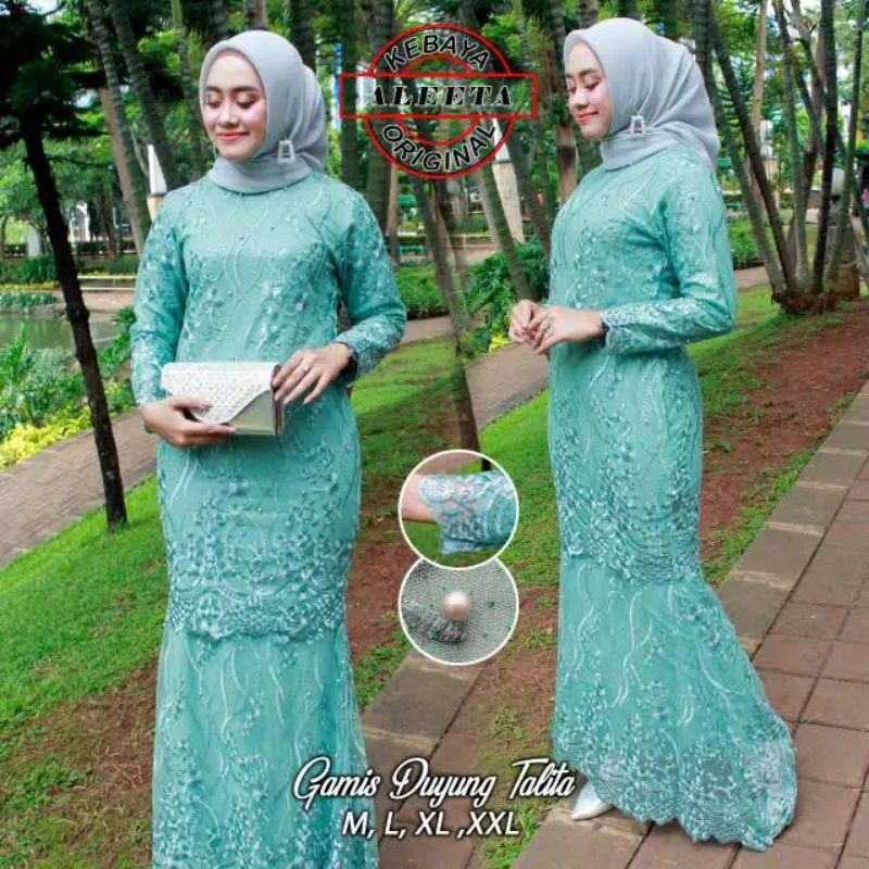 PRODUK ORIGINAL SET GAMIS DUYUNG TULLE/GAMIS MODERN/GAMIS MEWAH/GAMIS MURAH