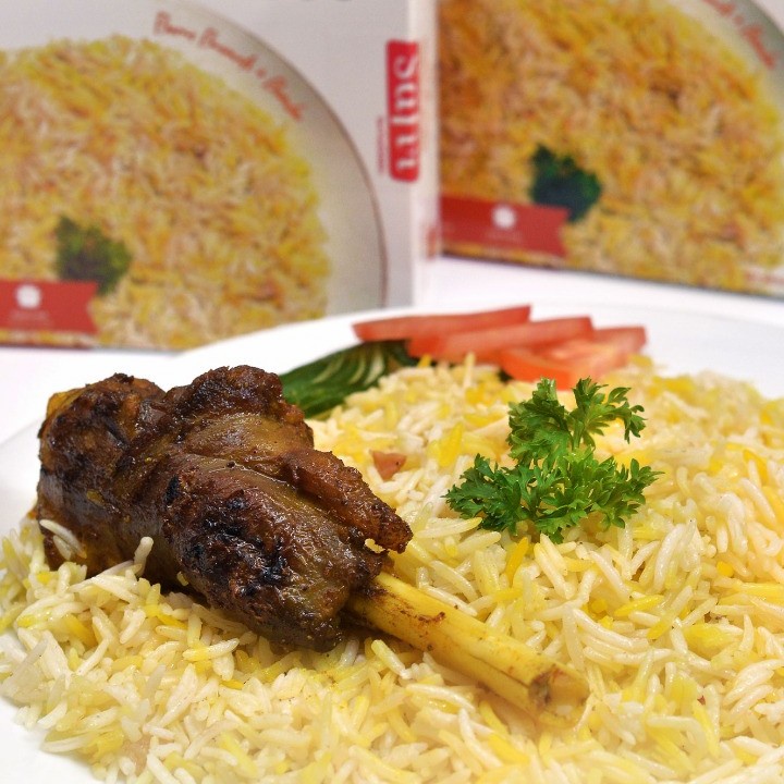 

SAFIR FOOD bumbu instan safir paket beras dan bumbu mandhi briyani kebuli lengkap - briyani