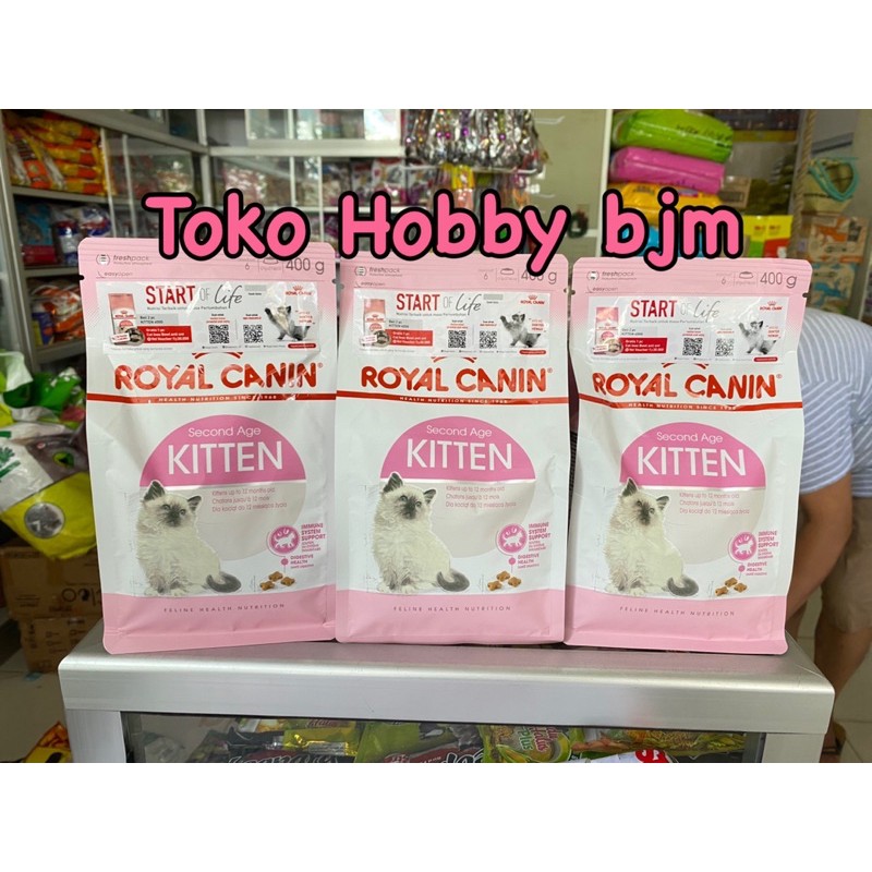 Royal canin mother &amp; babycat / kitten first second age 400gr Rc baby cat makanan kucing kiten 400 Gr