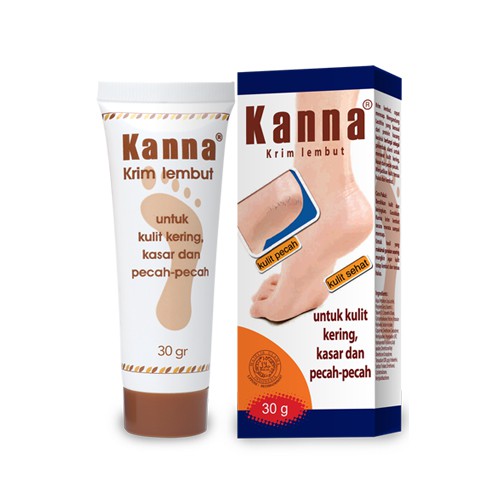 Kanna White / Kanna Soft Cream - Untuk Kulit Kasar, Kering Dan Pecah-Pecah