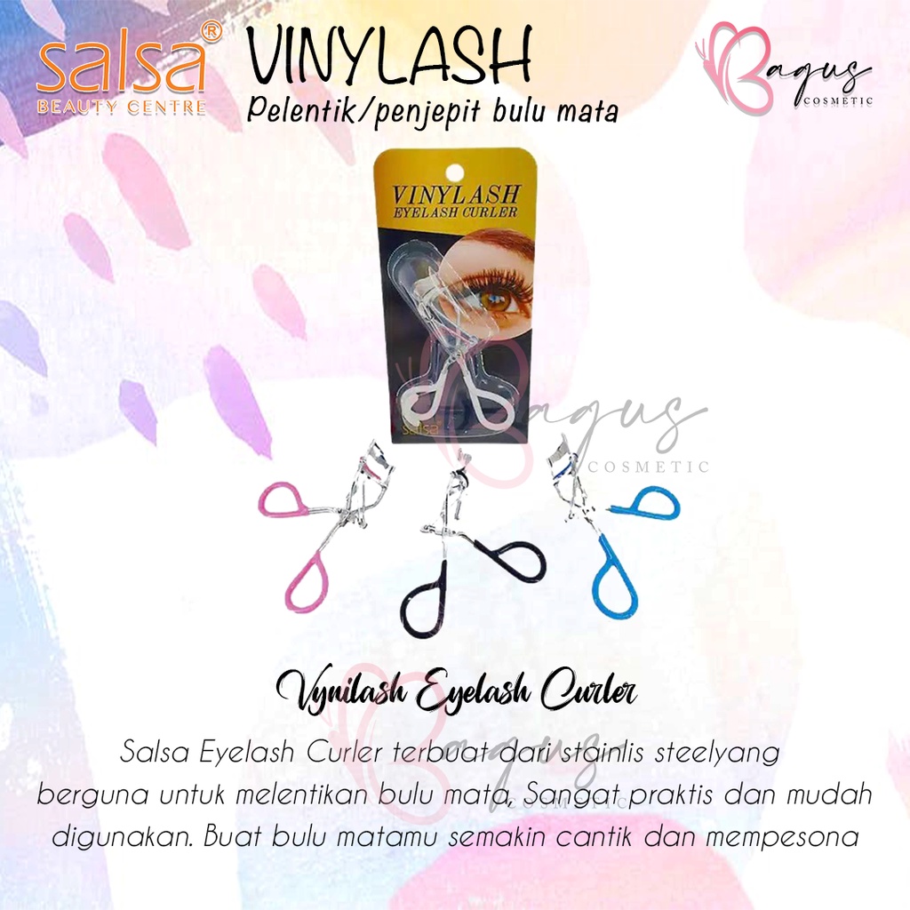 ⭐BAGUS⭐ SALSA VINYLASH EYELASH CURLER / PELENTIK BULU MATA SALSA / PENJEPIT BULU MATA