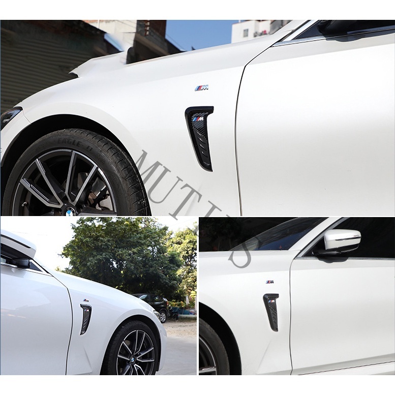 Lexus 2 Pcs Sticker Fender Samping Mobil Bentuk Hiu Bahan Serat Karbon Untuk rx 570 RX300 LX570 CT200H NX250 RX350 LX470 IS NX ES