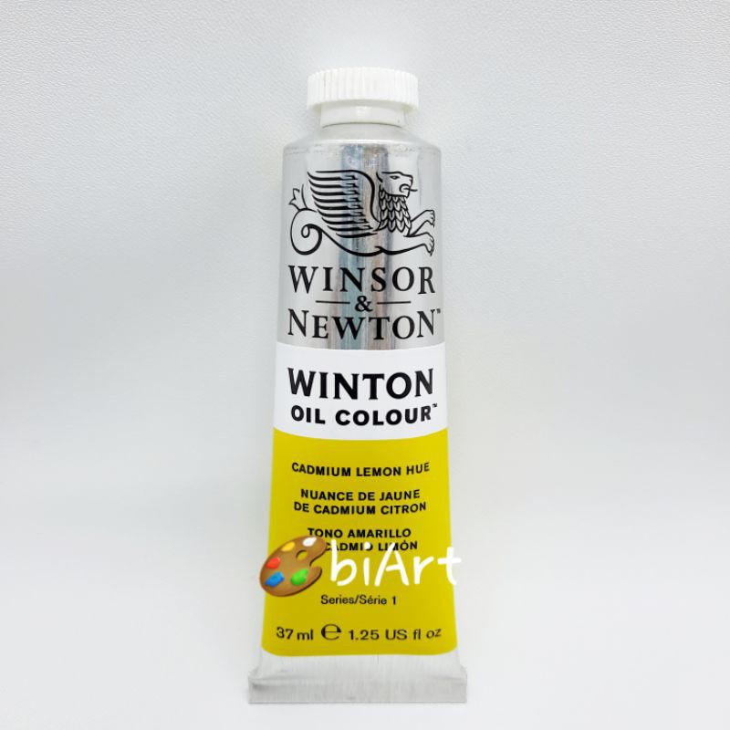 

Cat Minyak Winton Oil Colour 37 ml Cadmium Lemon Hue Winsor & Newton