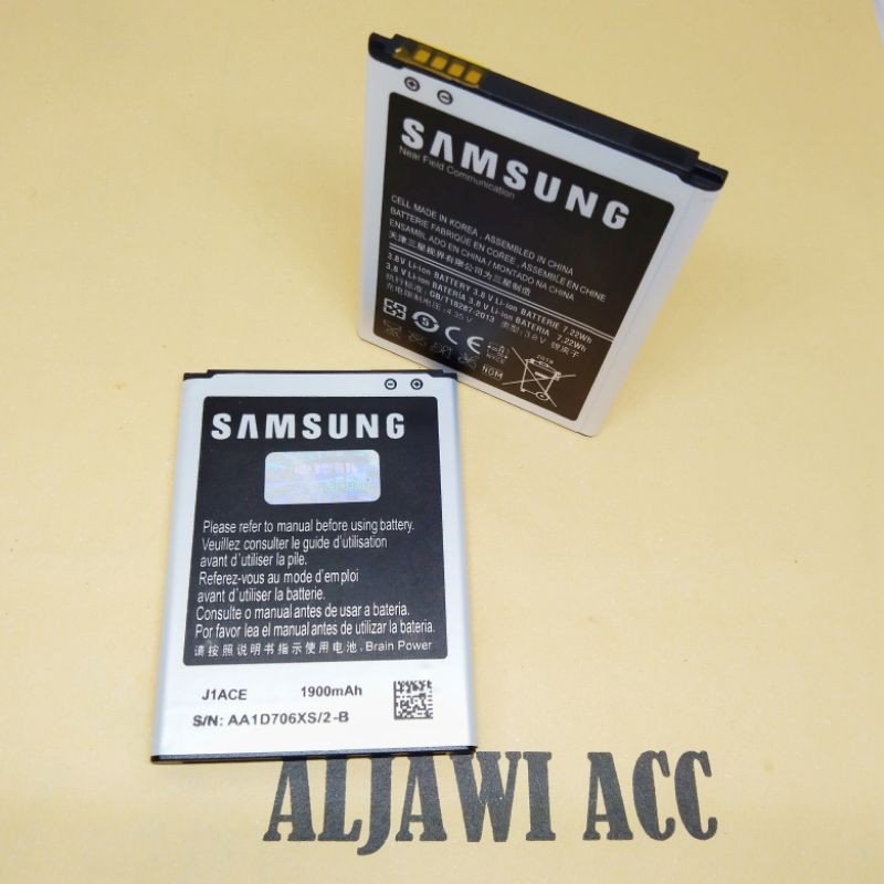 Baterai Batre Battery Samsung J1 Ace J110 B500AE Original Battery Hp