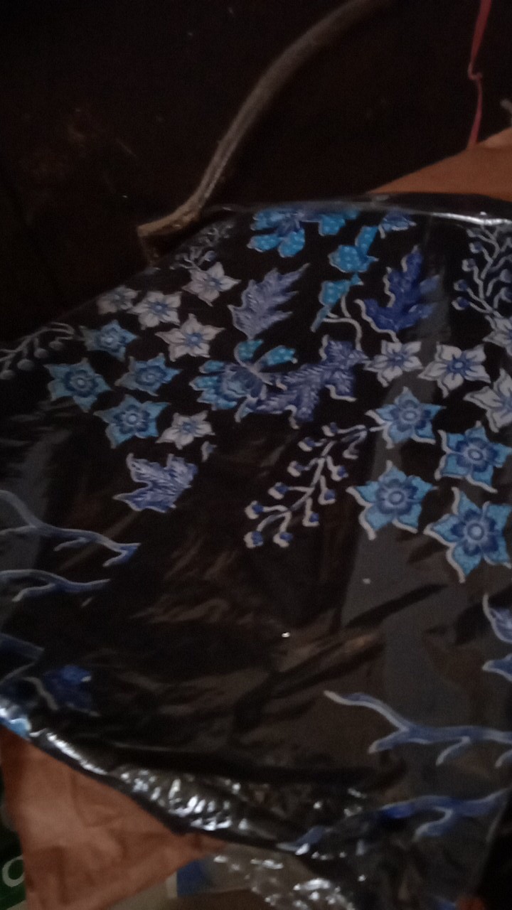 Hem Batik Pria Kemeja Batik Cowok Lengan Panjang Baju Batik Laki -laki Kemeja Seragam Baju Kantor