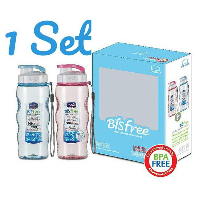 Lock&Lock Lock n lock Limited Edtion Botol Minum Bisfree Color 500ML