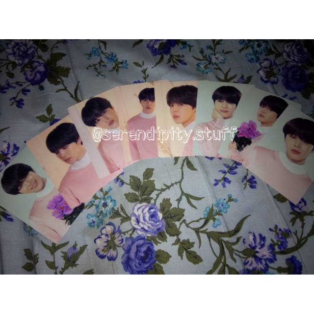 (bisa cod) UNOFFICIAL PHOTOCARD MEMBER BTS LOVE YOURSELF SEOUL & JAPAN