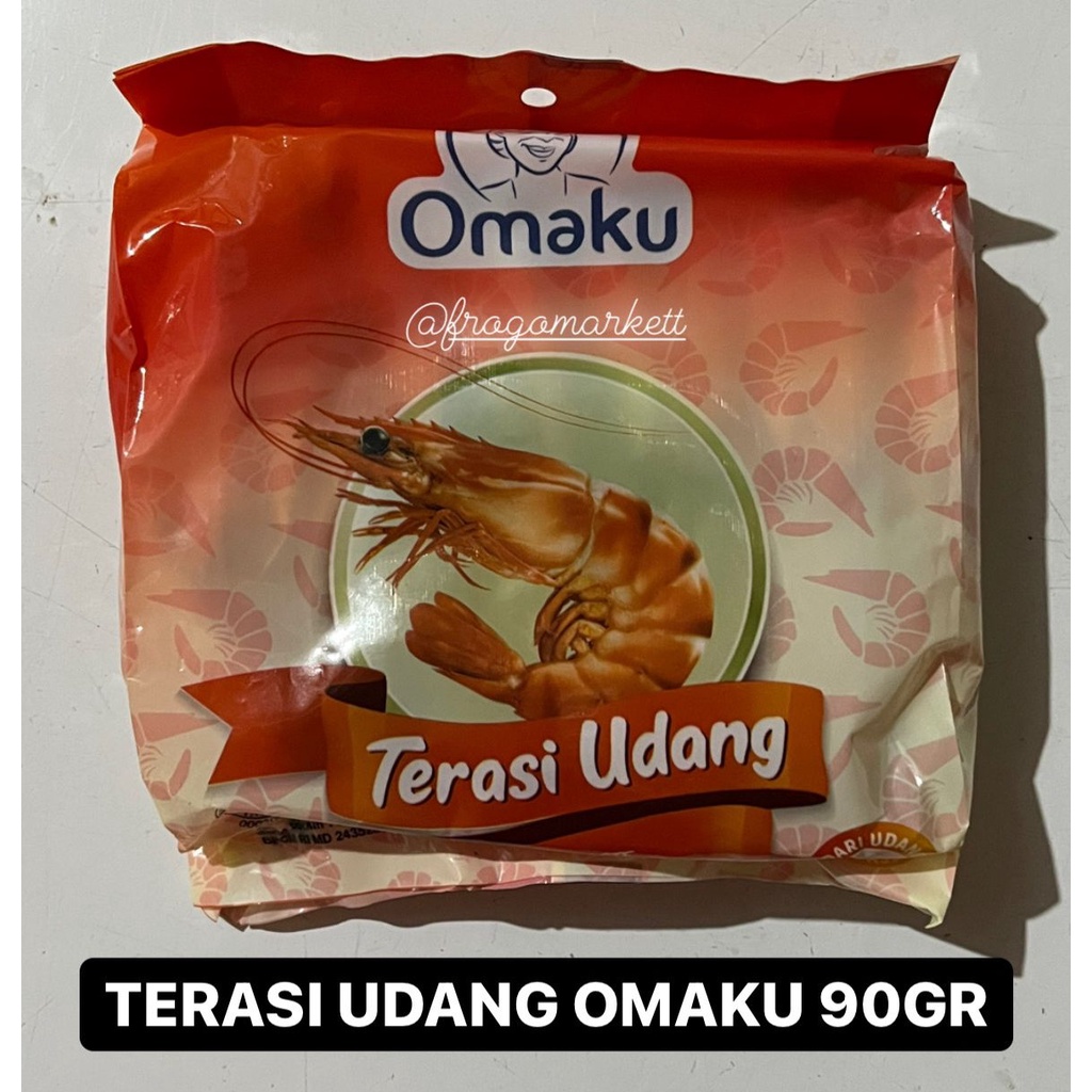 Terasi Udang Omaku 90gr (20bgks x 4,5gr)