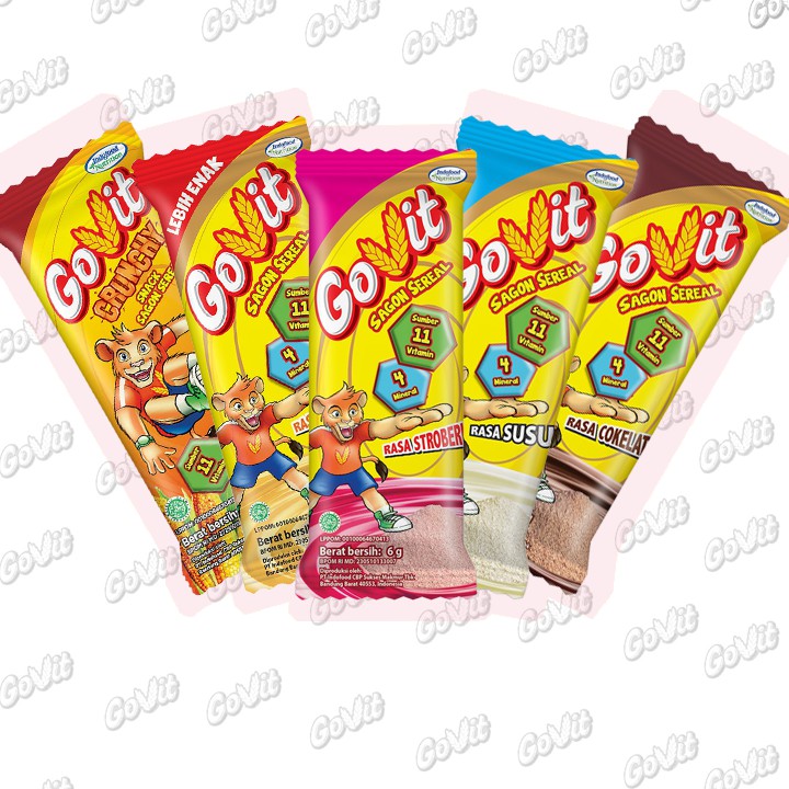 

GoVit Sereal Sagon isi 10 Pcs