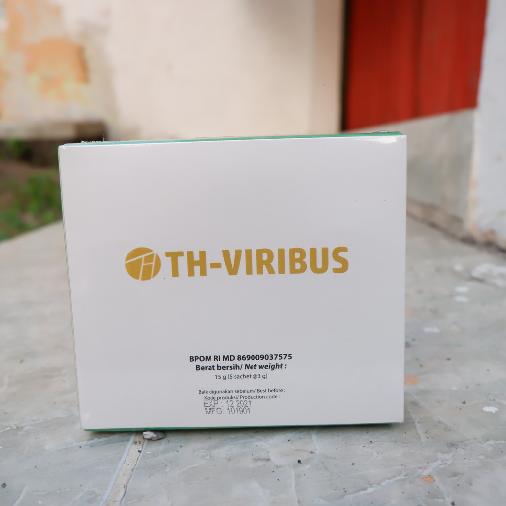 (BISA COD) TH VIRIBUS ORI Suplemen Pria dan Wanita - TH-VIRIBUS 1 Box Isi 5 Sachet