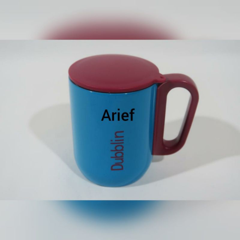 Mug Gelas Cangkir Tahan Panas Dublin 220ML Kopi Teh Bahan Stainless Stell